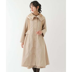 【小さいサイズ】異素材ドッキングタフタコート／ヒロコビス（hirokobis）