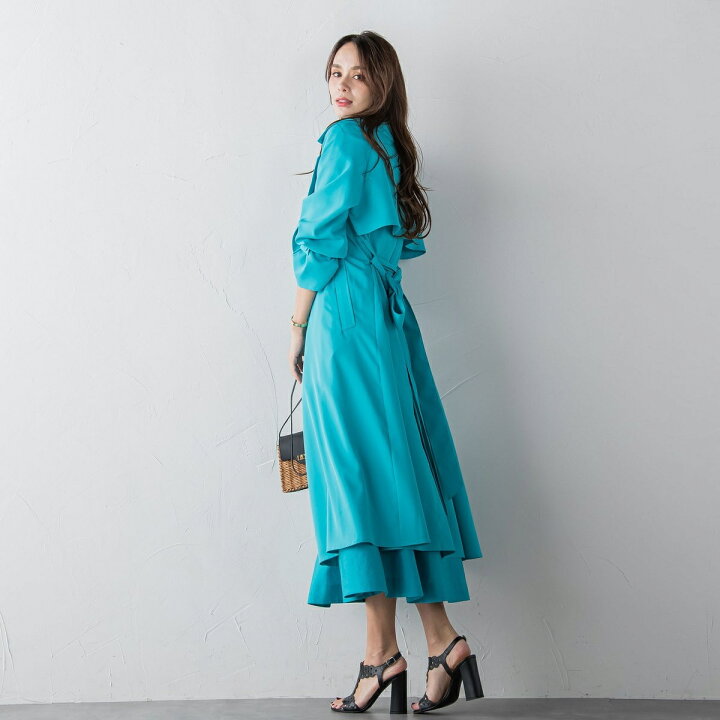 楽天市場】コッティーナライトリサイクル撥水トレンチコート≪洗濯機で  