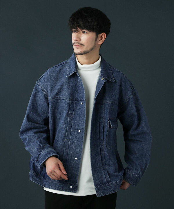楽天市場】＜SLICK＞13.5oz オーバーサイズデニムジャケット 