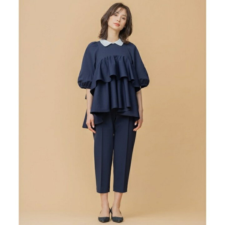 楽天市場】【組曲×setsuko sagittaire】ティアード ニットプルオーバー  