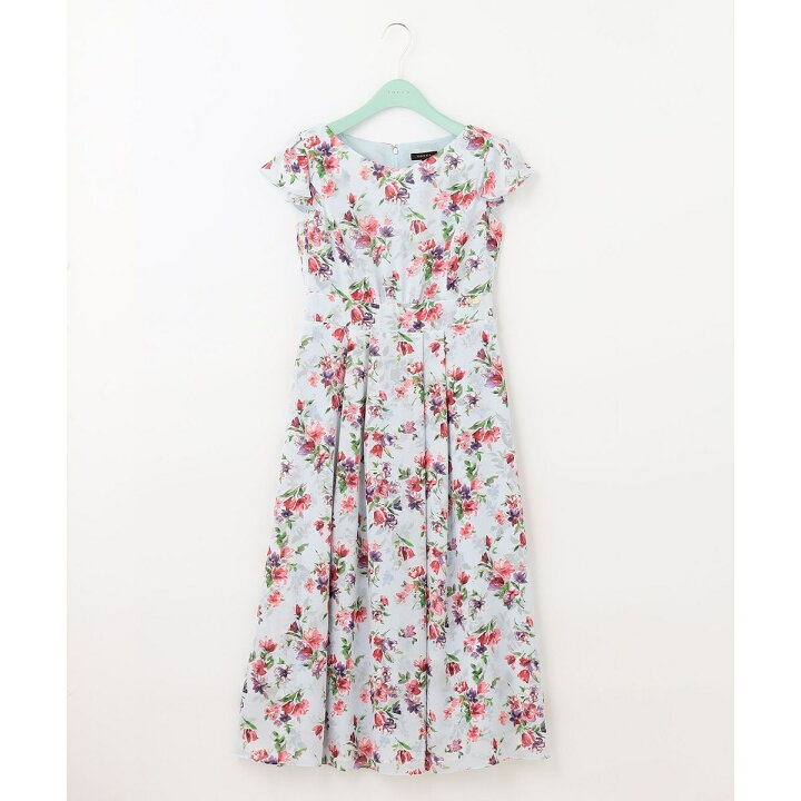 楽天市場】【洗える！】WATERCOLOR HARMONY ロングドレス／トッカ  