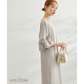 【一部店舗限定】【Mon E’toile/モンエトワール】パールサックDress／ロペピクニック（ROPE' PICNIC）