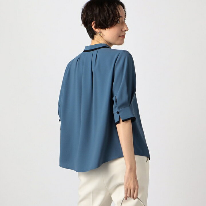 楽天市場】◇【WEB限定カラー/サイズあり】ストレッチジョーゼット半袖 