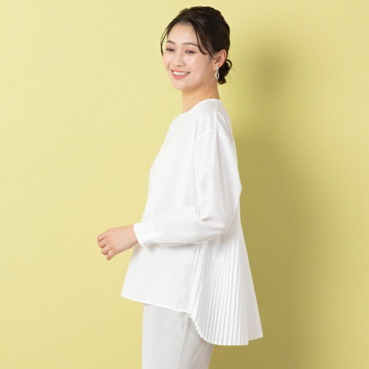楽天市場】ニットベスト×プリーツブラウス【セット商品】／ミゼール 