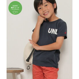 【親子コーデ】URBAN NATURE LIFE アーバンネイチャーライフ ロゴT（120?160c／イッカ（ikka）