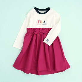 FILA ロゴ刺繍ドッキングワンピース／アプレ レ クール（apres les cours）