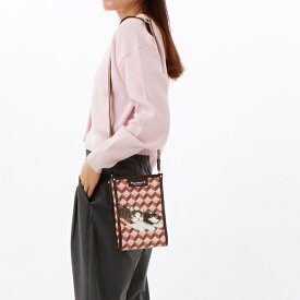 《雑誌掲載商品》【マンハッタナーズ】モノグラム　縦型ショルダーバッグ／マンハッタナーズ（Manhattaner’s）