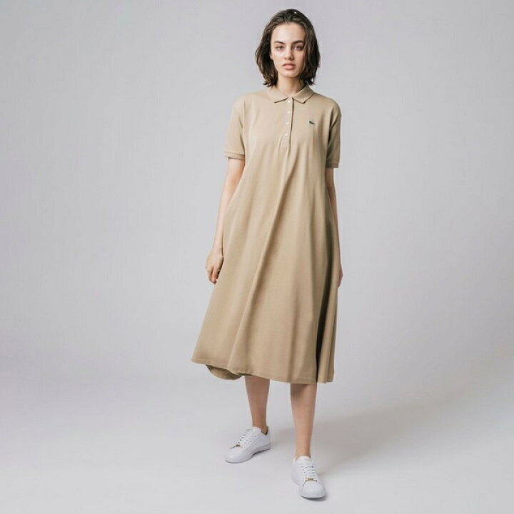 楽天市場】鹿の子地マキシ丈ドレス／ラコステ（LACOSTE） : 丸井 