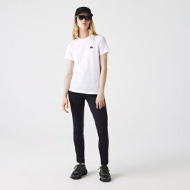 コントラストクロックエンブレムクルーネックTシャツ／ラコステ（LACOSTE）