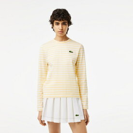 ベーシックボーダーTシャツ／ラコステ（LACOSTE）