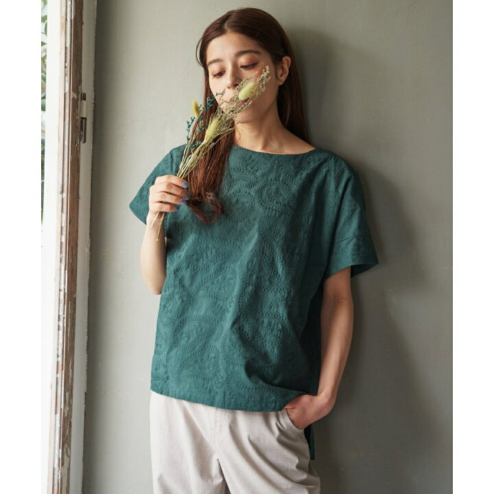 楽天市場】ペイズリー刺繍ブラウス／LBC（LBC） : 丸井（マルイ）楽天 