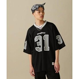 MESH FOOTBALL GAME T-SHIRT ／ メッシュ フットボール ゲーム Tシャツ／アヴィレックス（AVIREX）