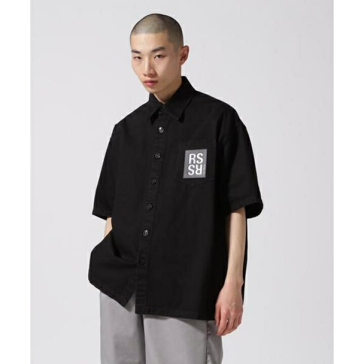 楽天市場】RAFSIMONS／ラフシモンズ／OS short sleeves denim shirts 