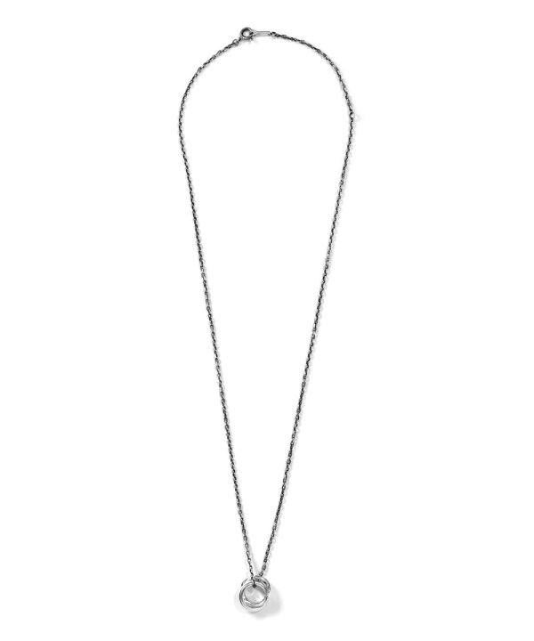 楽天市場】LH for Gift ロイヤルツイストダブルリングネックレス 