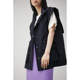 STAND NECK BIG POCKET VEST／アズールバイマウジー（AZUL BY MOUSSY）