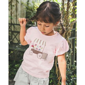 フルーツショップTシャツ(100~150cm)／ベベ（BeBe）