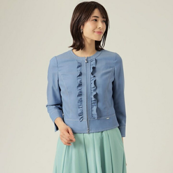 楽天市場】ストレッチデニム ジャケット／トゥービーシック（TO BE  