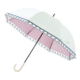 晴雨兼用日傘 長傘 オーガンジーマーガレット 1級遮光 遮熱 UV／エスタ（estaa）