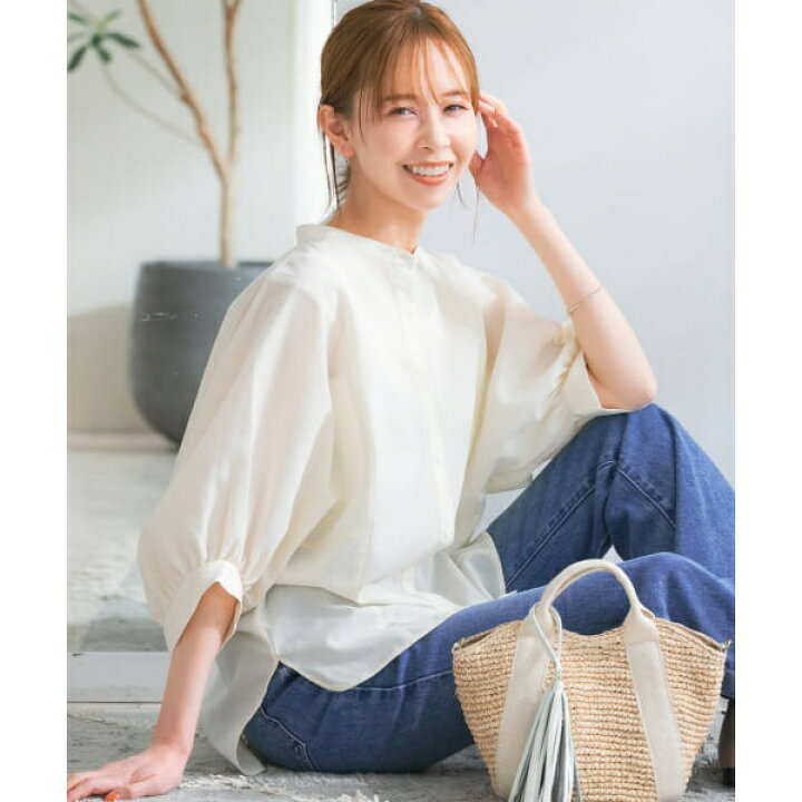 楽天市場】『UR TECH Smart Linen Touch』袖ボリュームシャツ 
