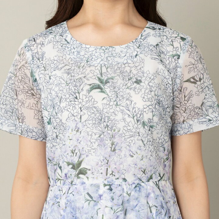 楽天市場】ライラックフィット＆フレアワンピース／ローズティアラ  