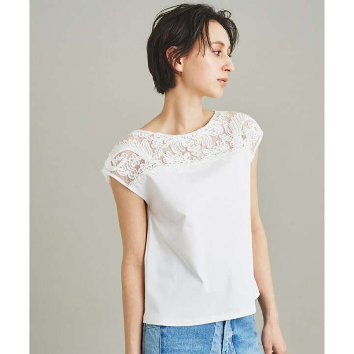 楽天市場】コード刺繍ヨークTシャツ／グレースコンチネンタル（GRACE  