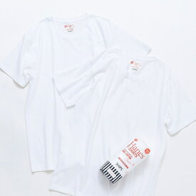 Hanes×SHIPS: 別注New Japan Fit Tシャツ （2枚組）／シップス（SHIPS）