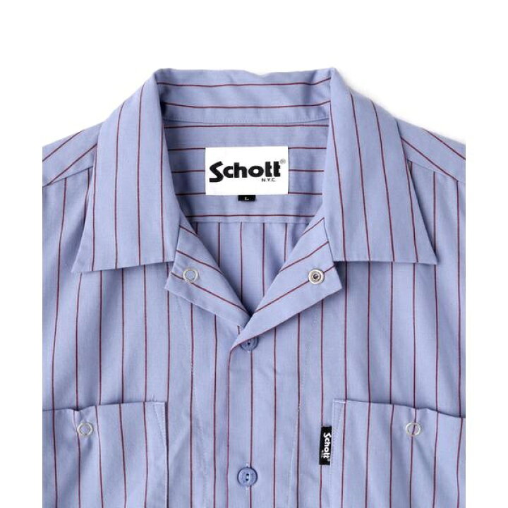 楽天市場】STRIPE S／S WORK SHIRT／ストライプワークシャツ／ショット 