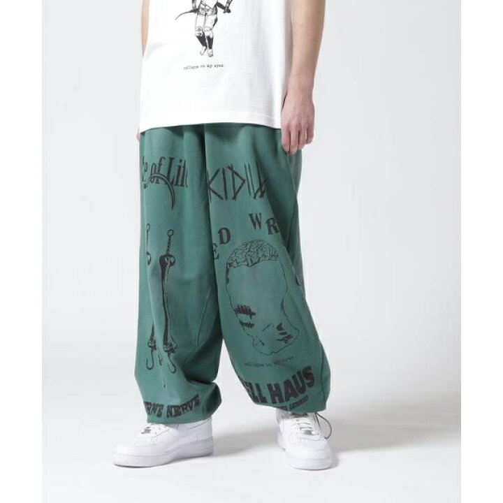 楽天市場】KIDILL／キディル／DISTRESSED FABRIC バギースウェット 