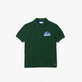 LACOSTE BOYS ラバープリントポロシャツ／ラコステ（LACOSTE）