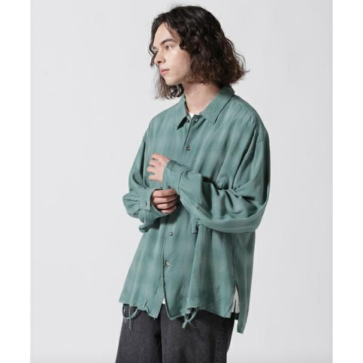 楽天市場】ANCELLM／アンセルム／RAYON CHECK SHIRT／ガーデン（GARDEN 