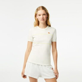 メイド・イン・フランス 鹿の子地Tシャツ／ラコステ（LACOSTE）