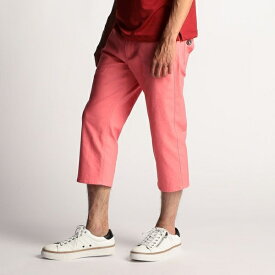 【NICOLE SPORTS】TCシャンブレーツイルクロップドパンツ／ニコルクラブフォーメン（NICOLE CLUB FOR MEN）