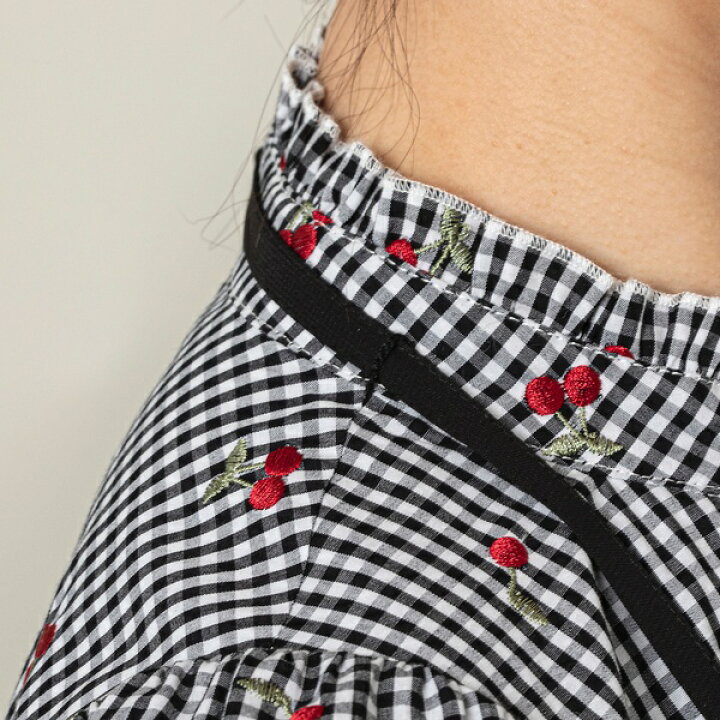 楽天市場】チェリー刺繍フリルカラーブラウス／ローズティアラ（Rose 