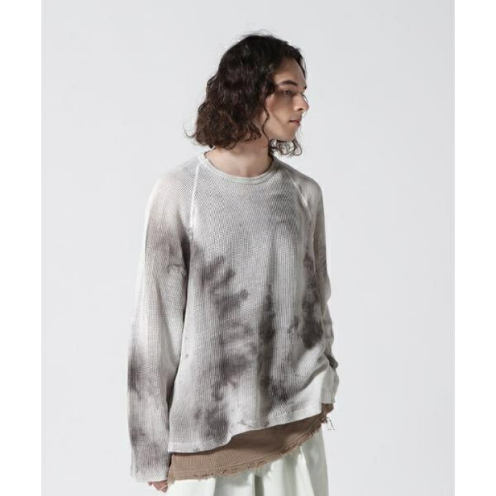 楽天市場】ANCELLM／アンセルム／ANCELLM DYED MESH LS T-SHIRT 