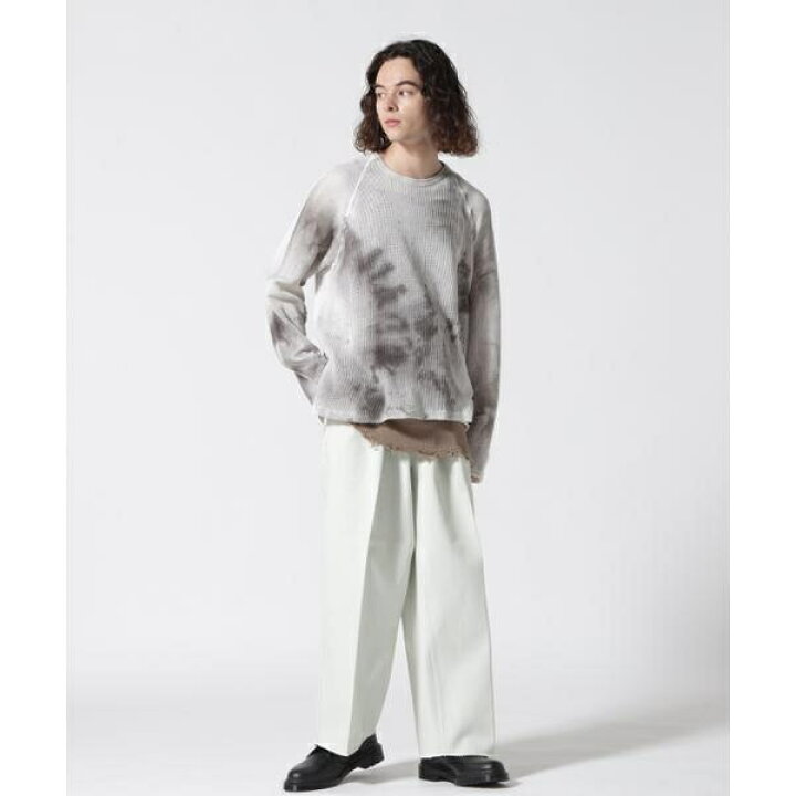 楽天市場】ANCELLM／アンセルム／ANCELLM DYED MESH LS T-SHIRT 