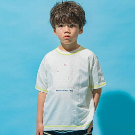 【速乾】ロゴプリントBIGTシャツ(100~160cm)／ワスク（WASK）