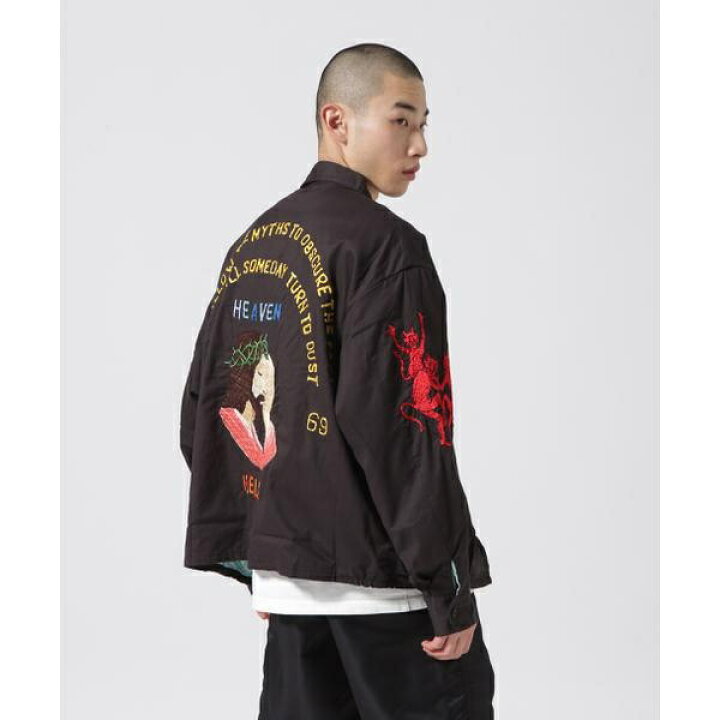 楽天市場】SAINT MICHAEL／セント マイケル／VIETNAM JAMBER／BLACK  