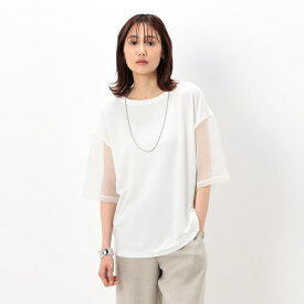 〔 +サイズ 〕 【洗える】ベア天竺 Tシャツ／ギャバジン K.T（Gabardine K.T）