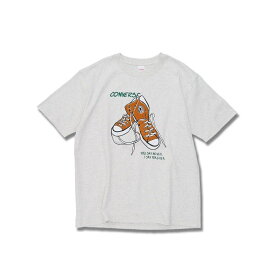 【大きいサイズ】コンバース 転写プリント クルーネック半袖Tシャツ／グランバック（GRAND-BACK）