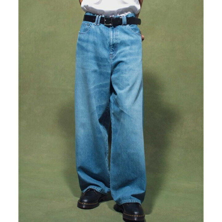 楽天市場】＜monkey time＞ LT/OZ DENIM BAGGY PANTS/デニムパンツ 