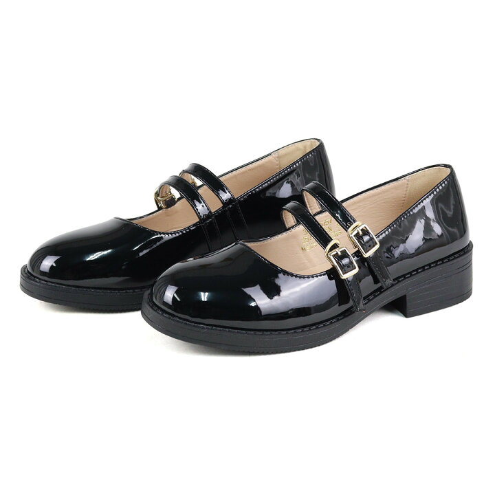 楽天市場】「UNISEX」22.5〜27cm☆ダブルストラップシューズ☆3579 