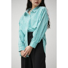 RELATECH COTTON LOOSE SHIRT／アズールバイマウジー（AZUL BY MOUSSY）