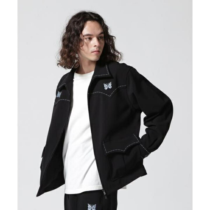 楽天市場】NEEDLES／WESTERN SPORT JACKET - PE／PU DOUBLE CLOTH 