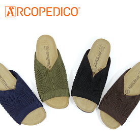 ARCOPEDICO（アルコペディコ）/ OPEN ニットスライドサンダル／シュークローゼットセレクト（SHOE CLOSET SELECT）