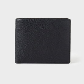イタリアンブラックレザー 2つ折り財布／タケオキクチ（TAKEO KIKUCHI）