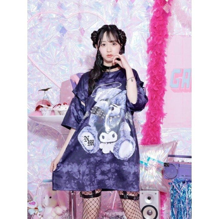 楽天市場】クロミ チョーカー付きタイダイTシャツ／ノエミー（NOEMIE 