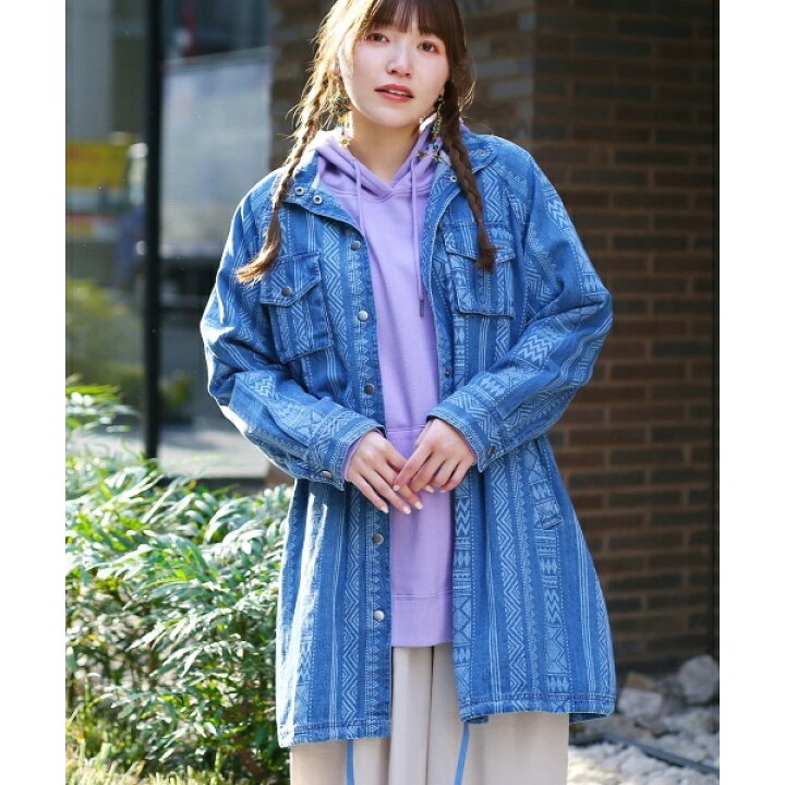 楽天市場】ネイティブラグ抜染デニムジャケット／チチカカ（titicaca  