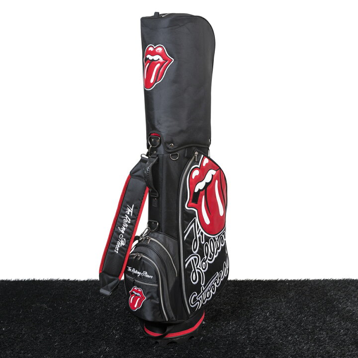 楽天市場】【The Rolling Stones】 Red Lick Stand Golf Bag／バック 