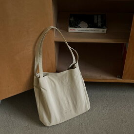 【mucu＆ebony】Mild Bag(Khaki Beige)｜A4サイズ かばん ショルダー／サムソウル（Sam.Seoul）