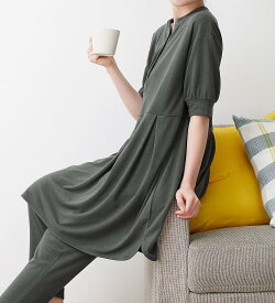 やわらかパイルチュニックセットアップ／ヴィオラエヴィオラ（viola e_viola）